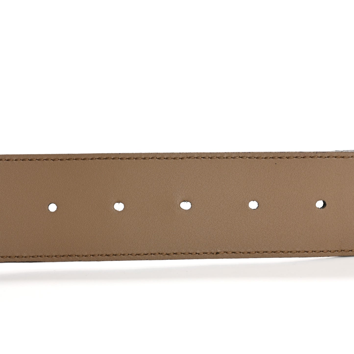 GG Supreme Monogram Suede Dionysus 40mm Belt 85 34 Beige Taupe