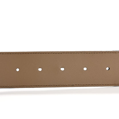 Gucci GG Supreme Monogram Suede Dionysus 40mm Belt 85 34 Beige Taupe 4 of 6