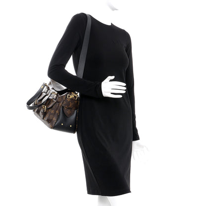 Louis Vuitton Monogram Manhattan NM Black 2 of 8