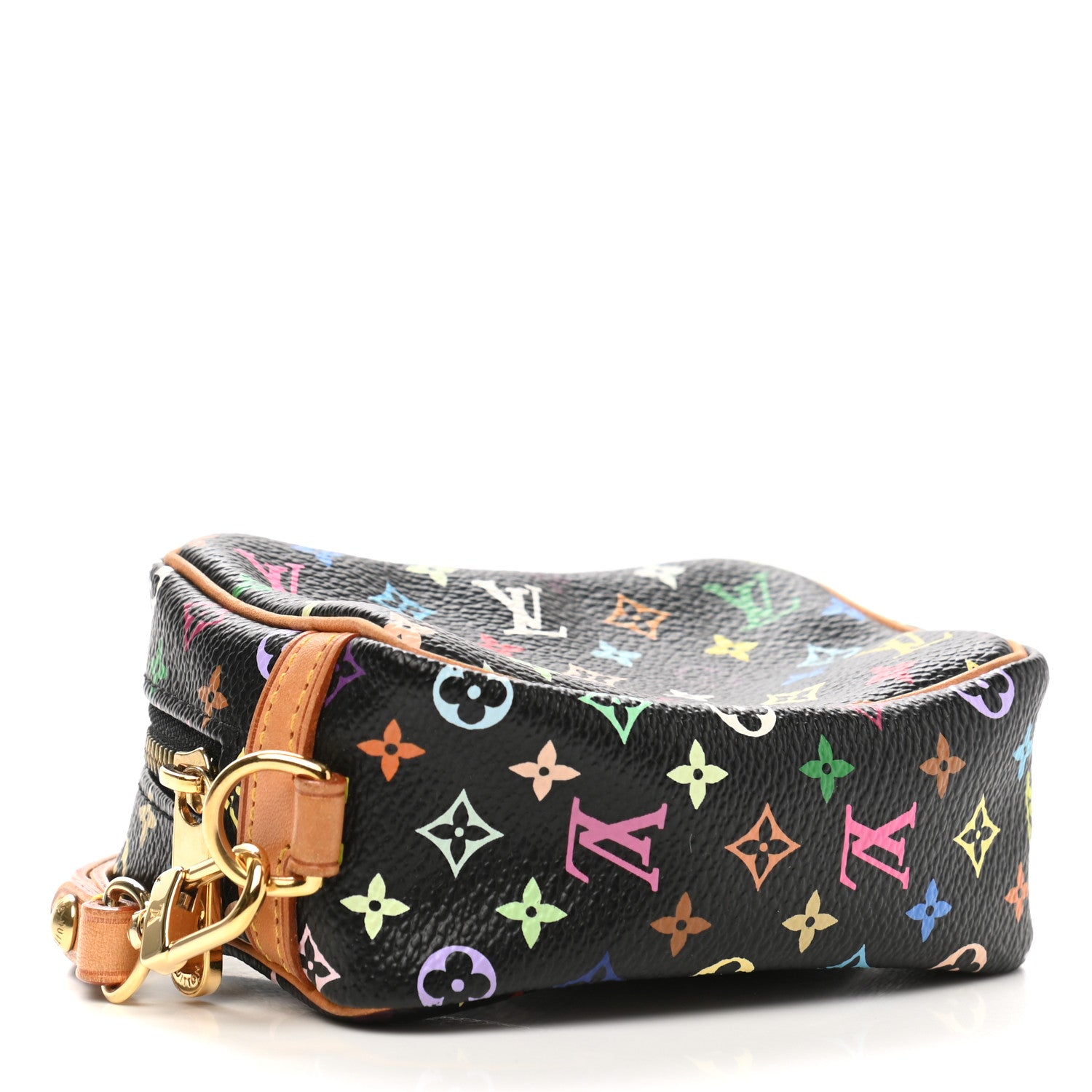 Louis Vuitton Monogram Multicolor Trousse Wapity Black 4 of 7