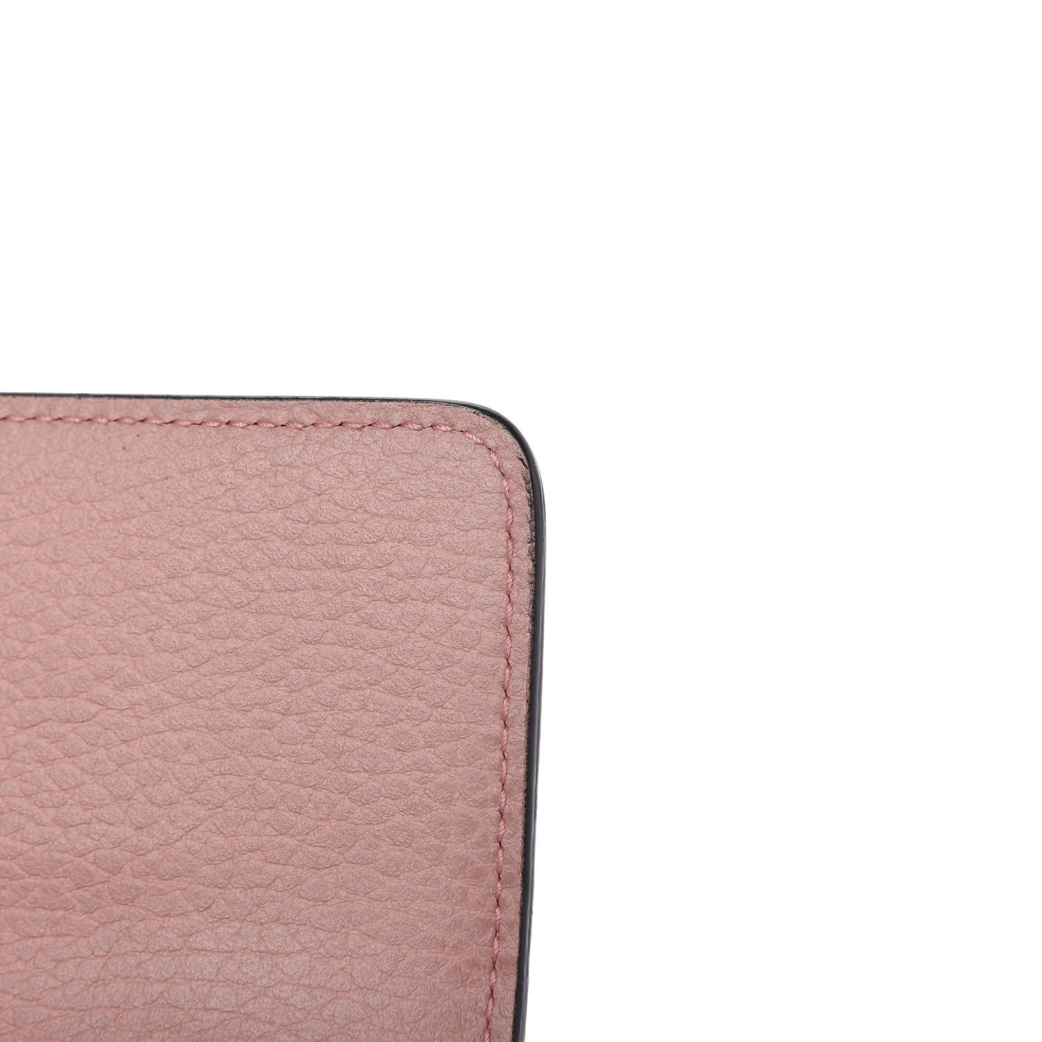 Gucci Dollar Calfskin Interlocking G Chain Wallet Soft Pink 12 of 12