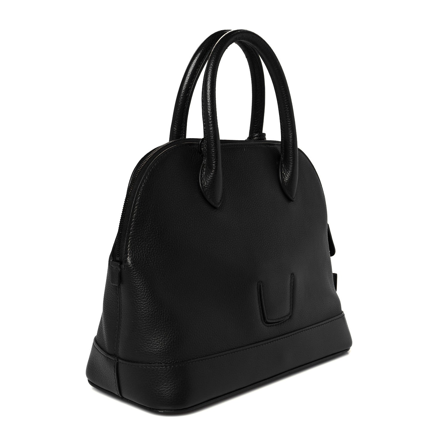 Balenciaga Calfskin LED Logo Projector Top Handle Bag Black 3 of 14