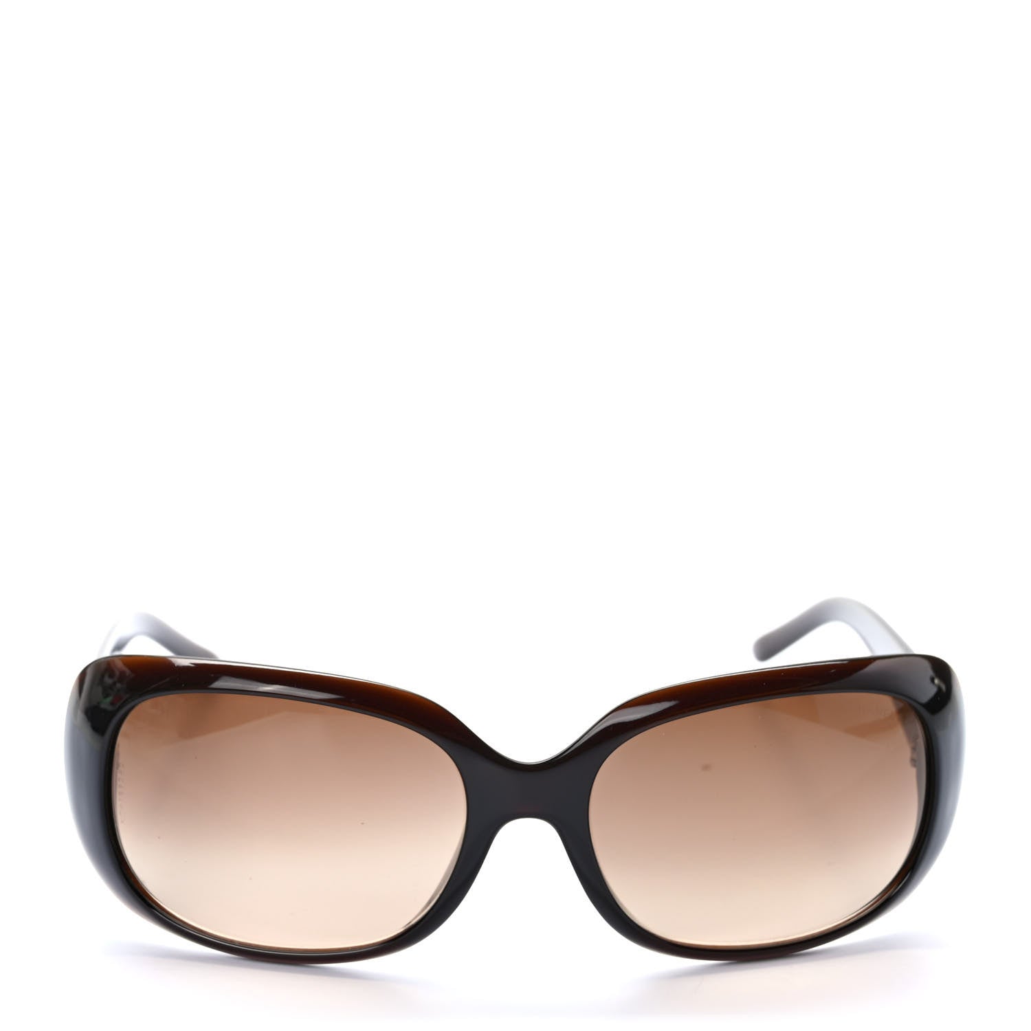 Chanel Crystal CC Logo Sunglasses 6026-B Brown 2 of 8