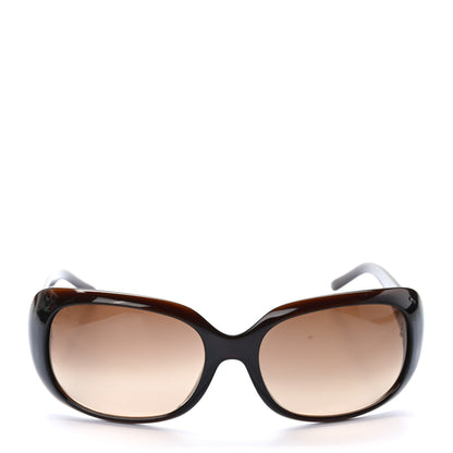 Chanel Crystal CC Logo Sunglasses 6026-B Brown 2 of 8