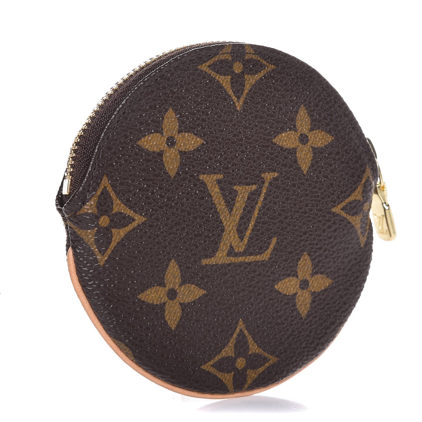 Monogram Round Coin Purse