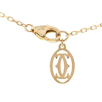 Cartier 18K Yellow Gold Diamond SM D'Amour Pendant Necklace 4 of 4