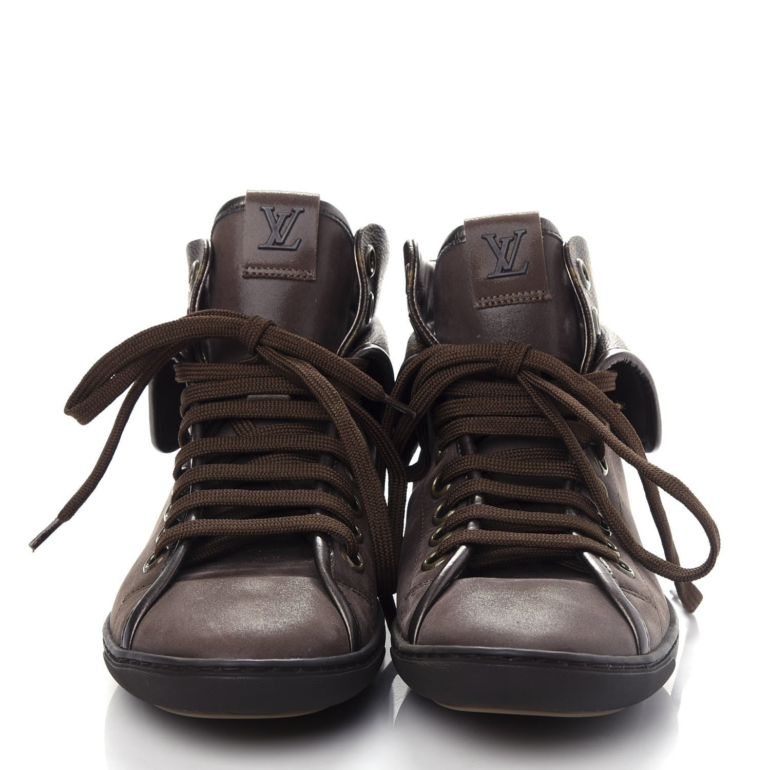 Louis Vuitton Calfskin Monogram Brea Sneaker 37 Brown 2 of 10