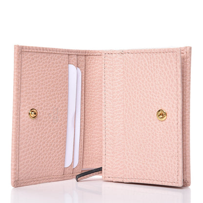 Gucci Dollar Calfskin GG Marmont Card Case Perfect Pink 5 of 8