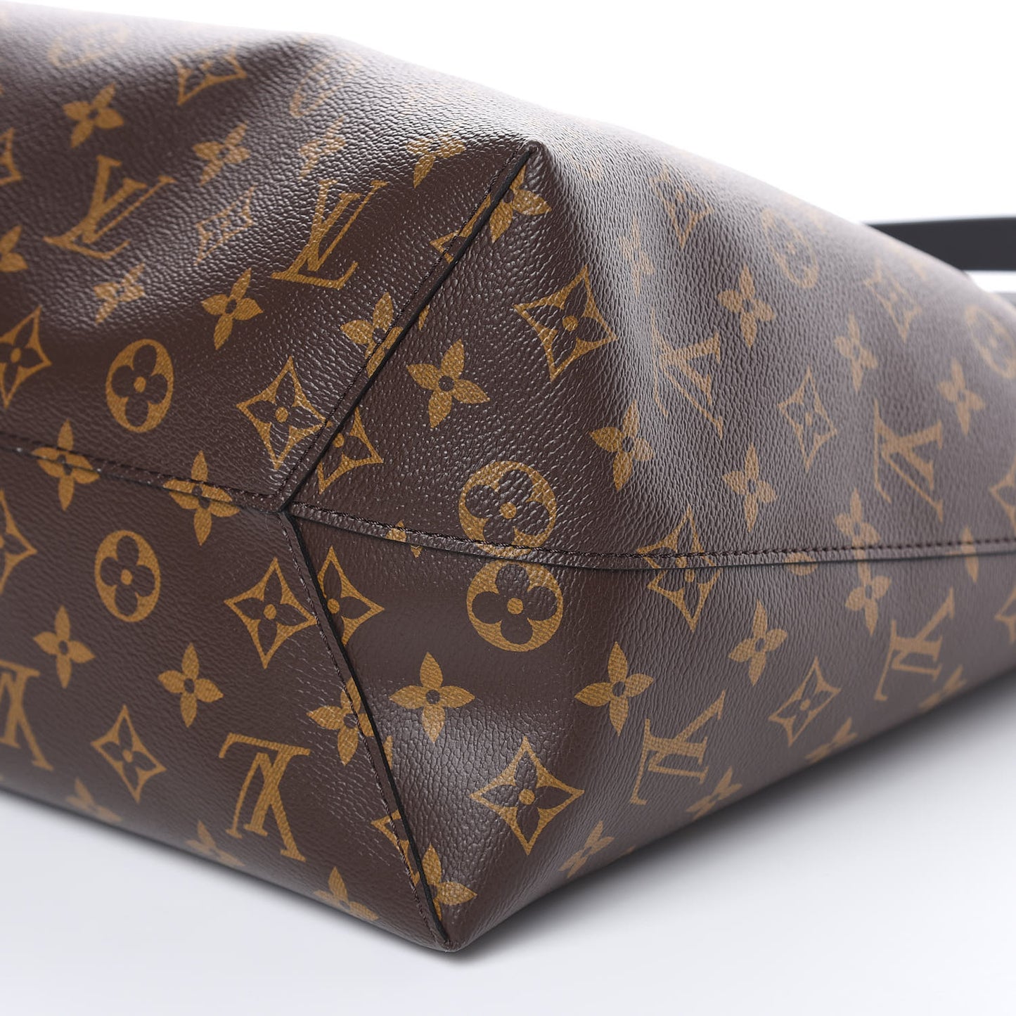 Monogram Flower Hobo Black