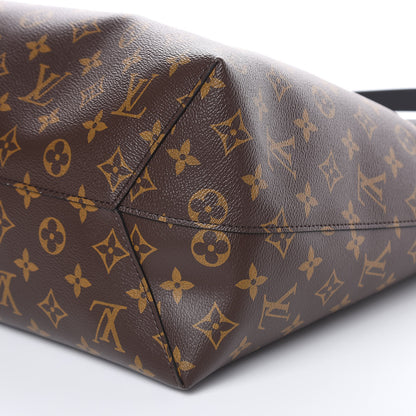 Louis Vuitton Monogram Flower Hobo Black 8 of 9