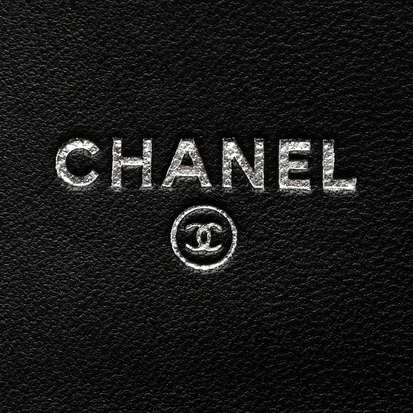 Lambskin Quilted Small Flap Wallet Black