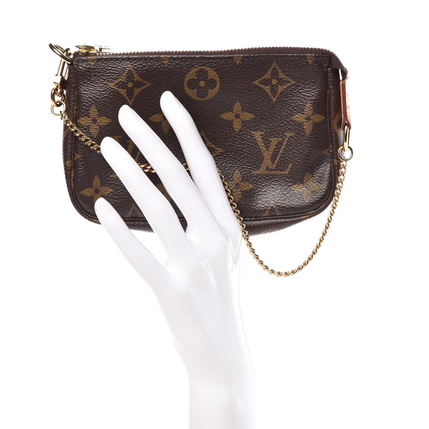 Louis Vuitton Monogram Mini Pochette Accessories 2 of 9