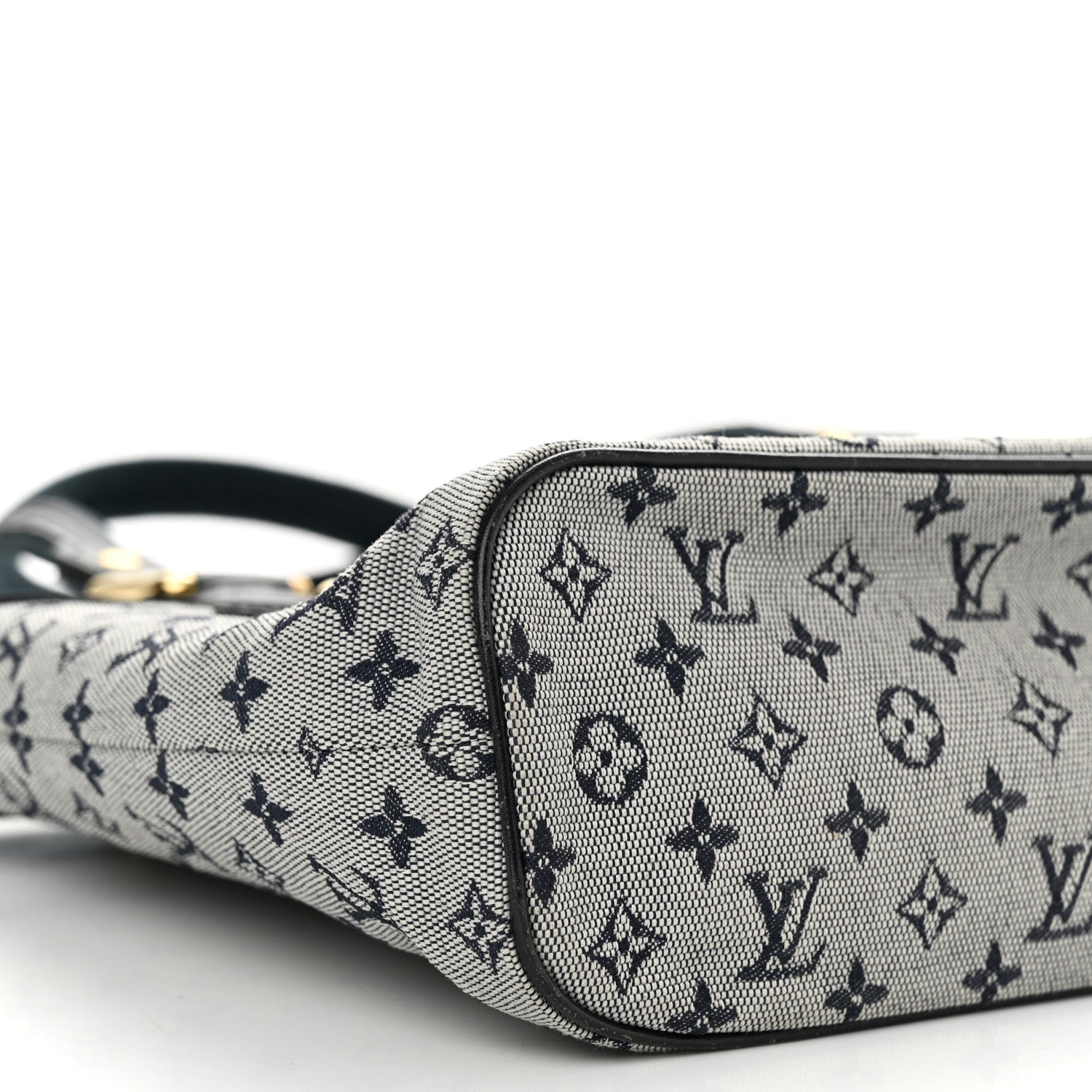 Louis Vuitton Mini Monogram LUCILLE PM Blue 8 of 12
