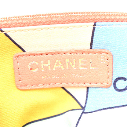 Chanel Lambskin Calfskin Mixed Fibers Quilted Medium Flap Orange 6 of 10