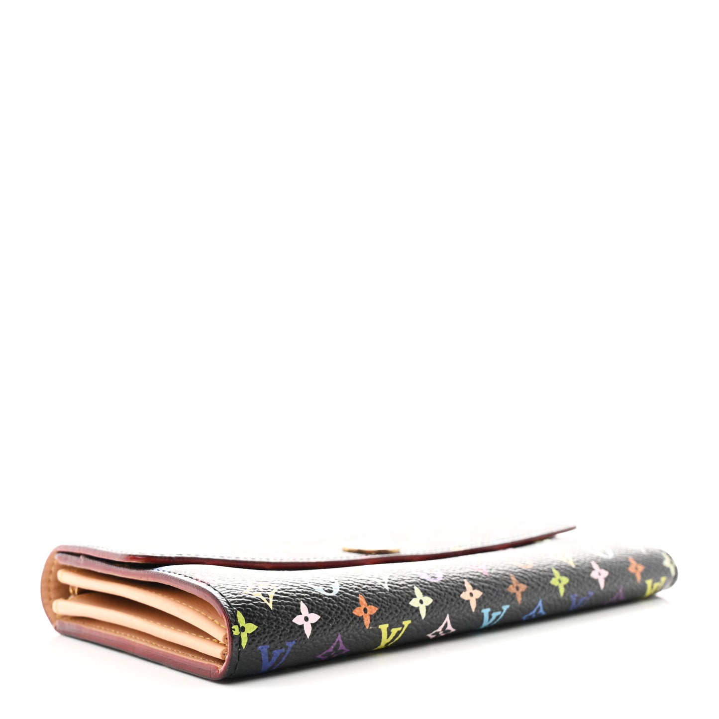 Monogram Multicolor Sarah Wallet Black