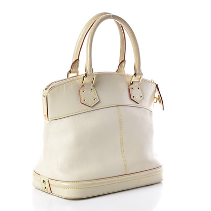 Louis Vuitton Suhali Lockit PM White 3 of 9