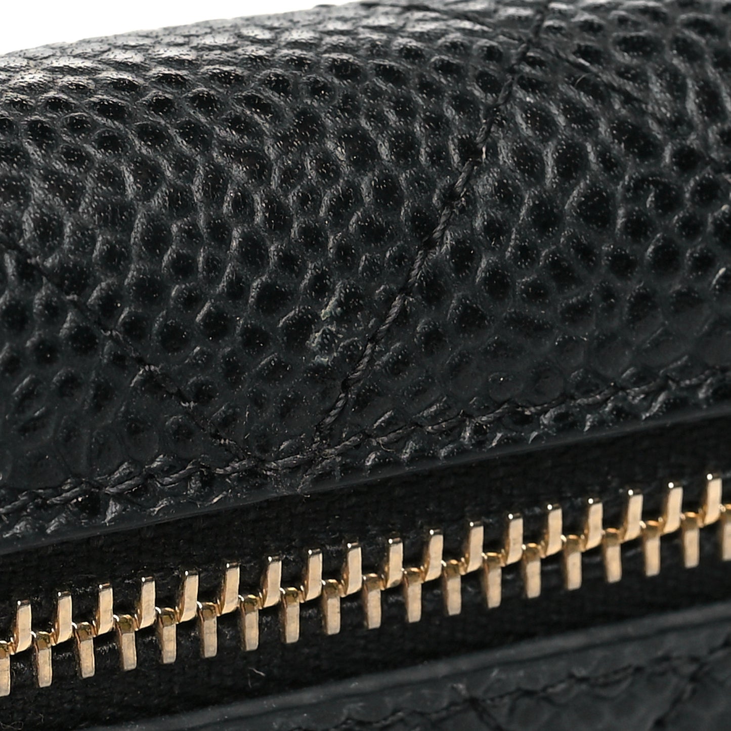 Caviar Quilted Compact Flap Wallet Black