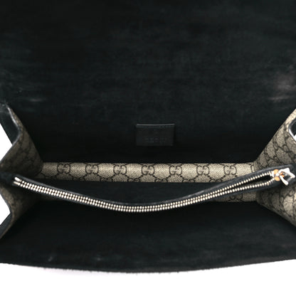 Gucci GG Supreme Monogram Small Dionysus Shoulder Bag Black 5 of 10