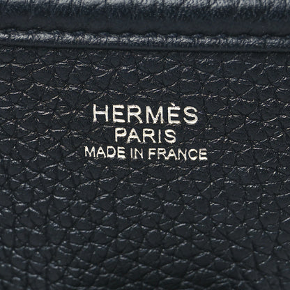 Hermes Taurillon Clemence Evelyne III PM Black 6 of 9