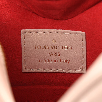 Louis Vuitton Lambskin Embossed Monogram Fall In Love Sac Coeur Light Pink 6 of 10