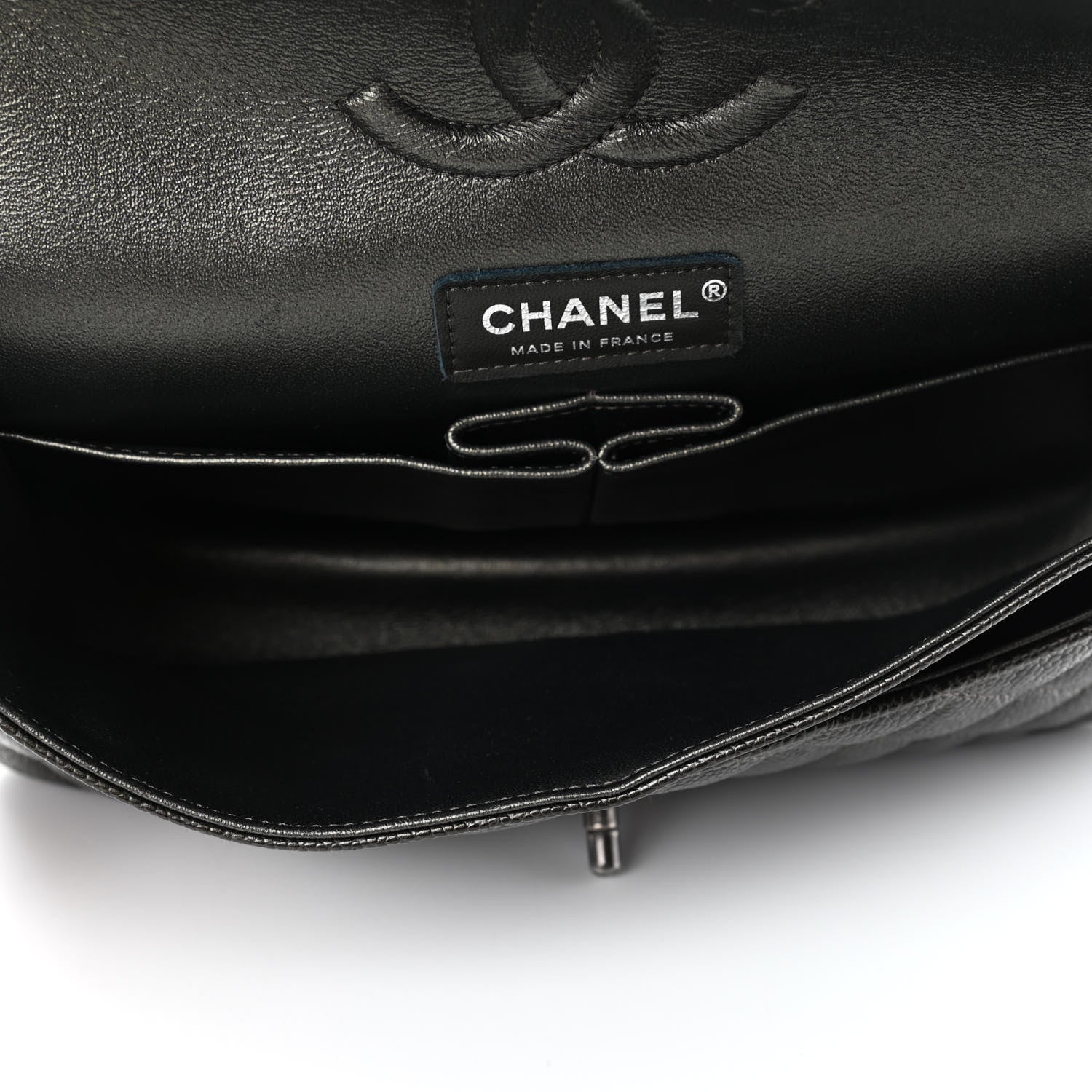 Chanel Caviar Quilted Medium Double Flap Black 4 of 4