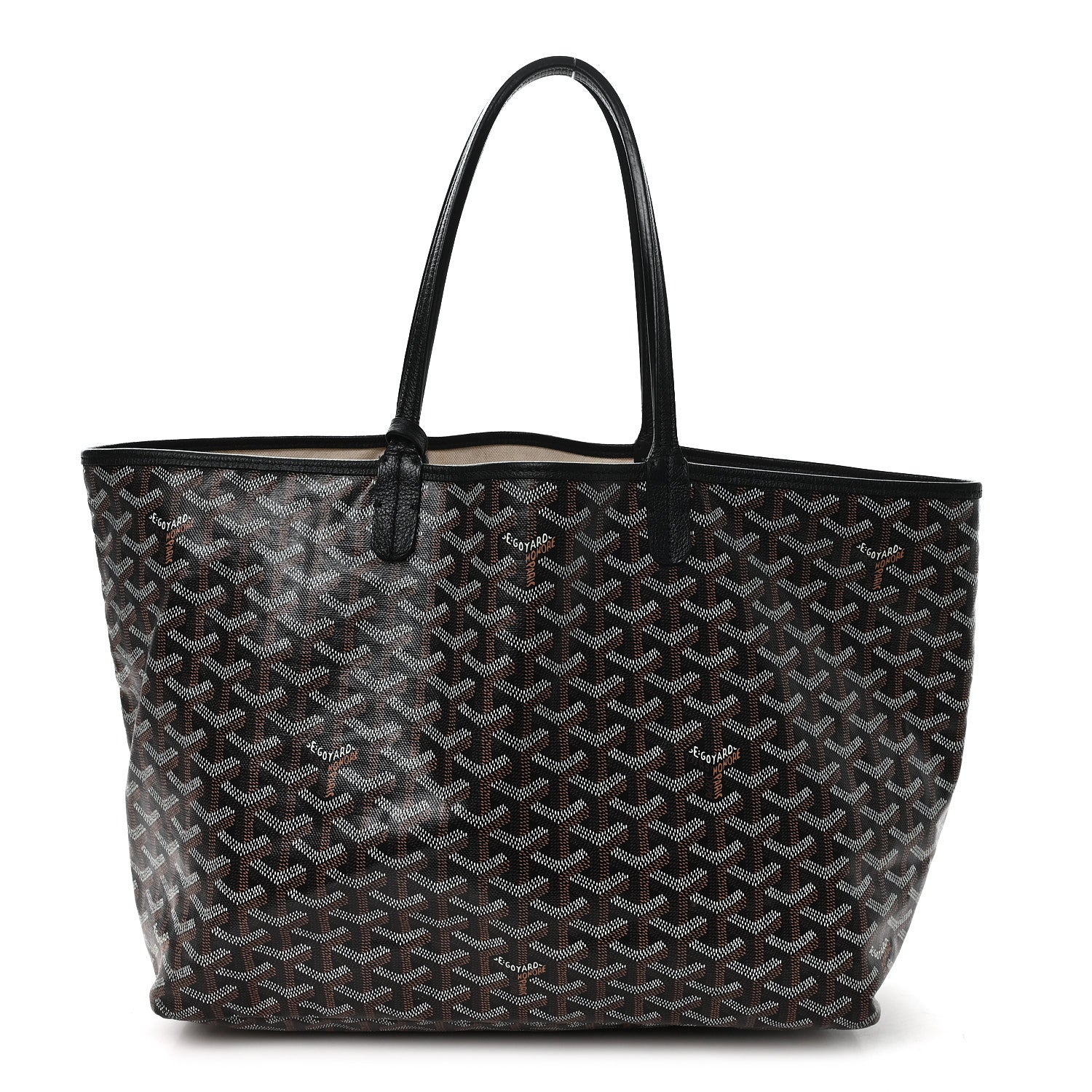 Goyard Goyardine Saint Louis PM Black 1 of 12