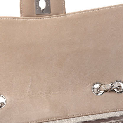 Chanel Nylon Medium Travel Flap Light Beige 14 of 15
