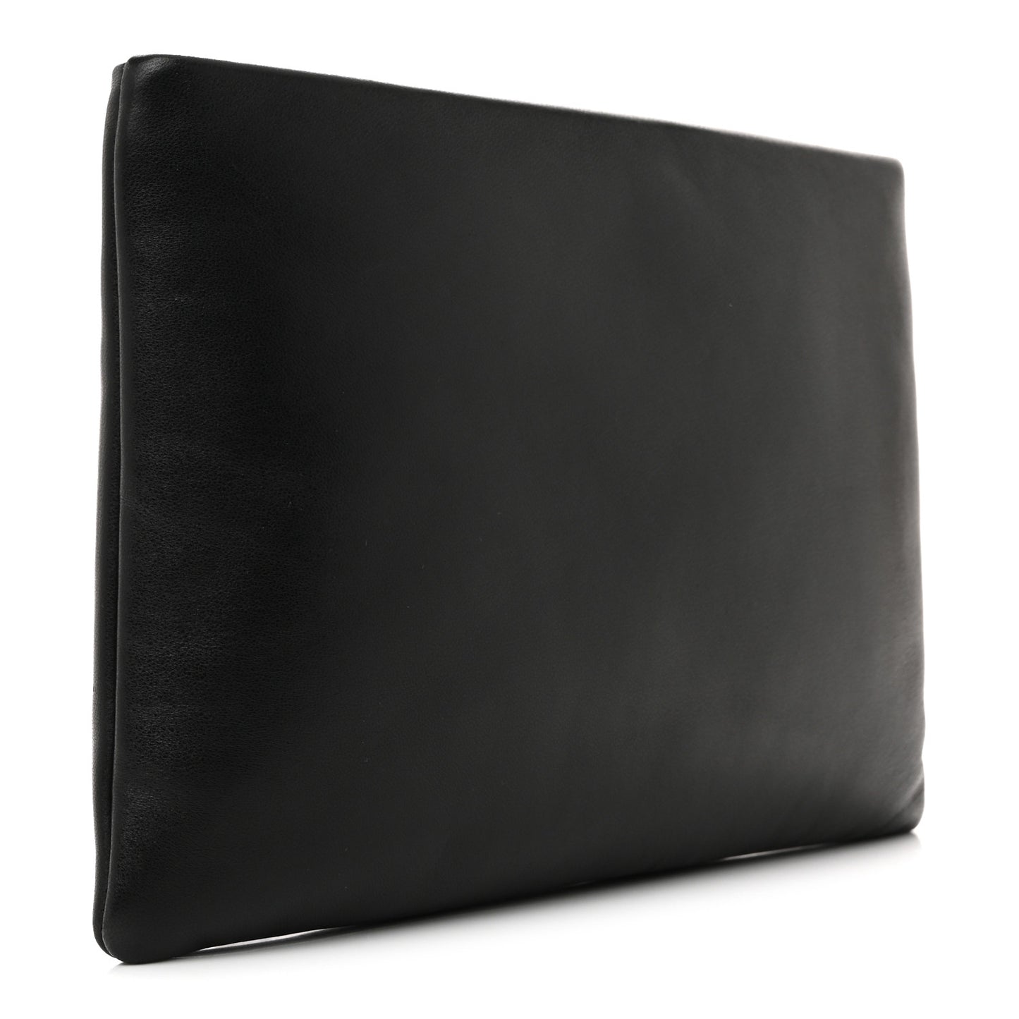 Lambskin Small Calypso Pouch Black