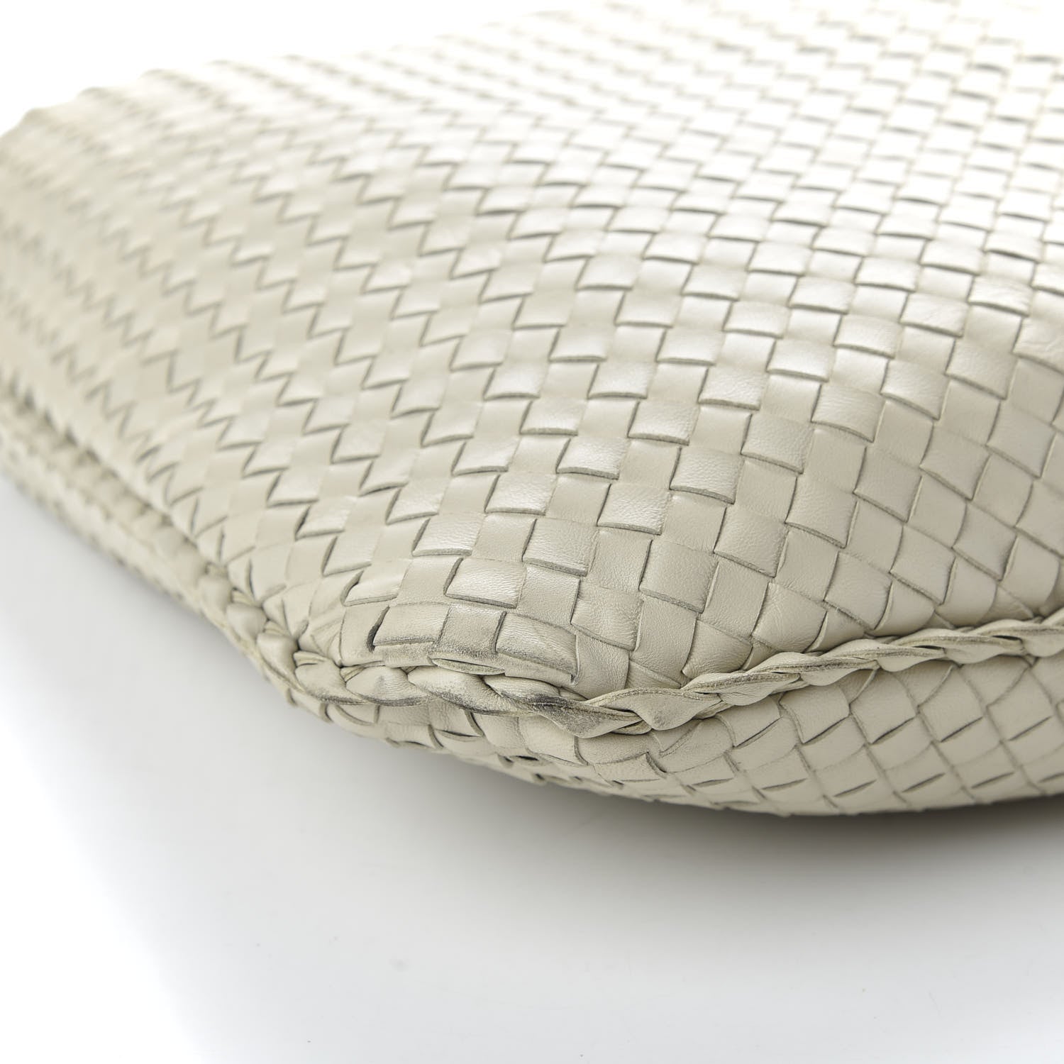 Bottega Veneta Nappa Intrecciato Maxi Veneta Hobo Cream 6 of 9