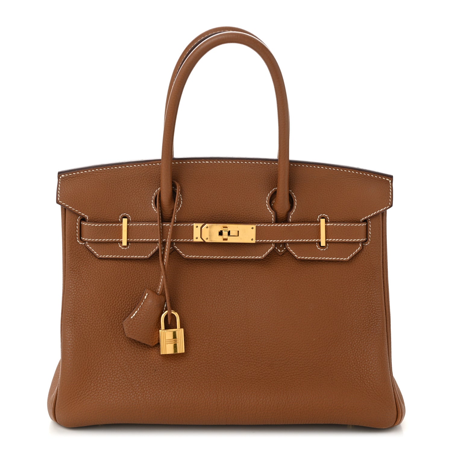 Hermes Togo Birkin 30 Gold 1 of 10