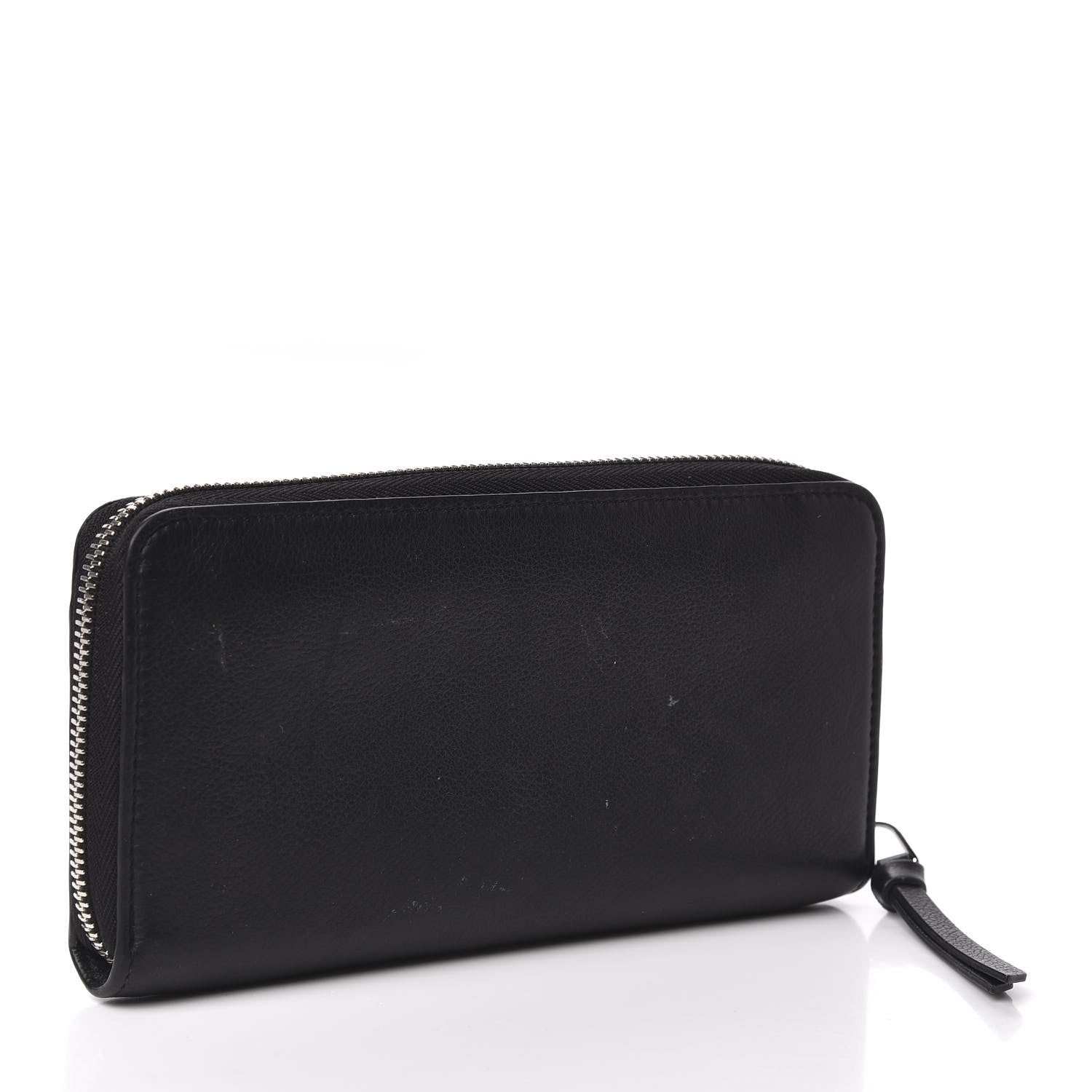 Louis Vuitton Calfskin Zippy Lockme Wallet Black 3 of 7