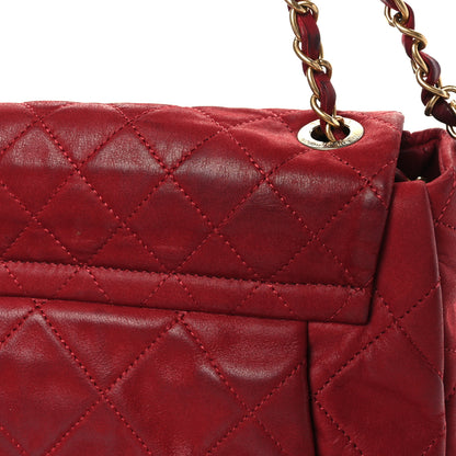 Chanel Iridescent Calfskin Quilted Chic Quilt Flap Red 14 of 14