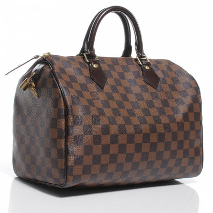 Louis Vuitton Damier Ebene Speedy 30 3 of 7