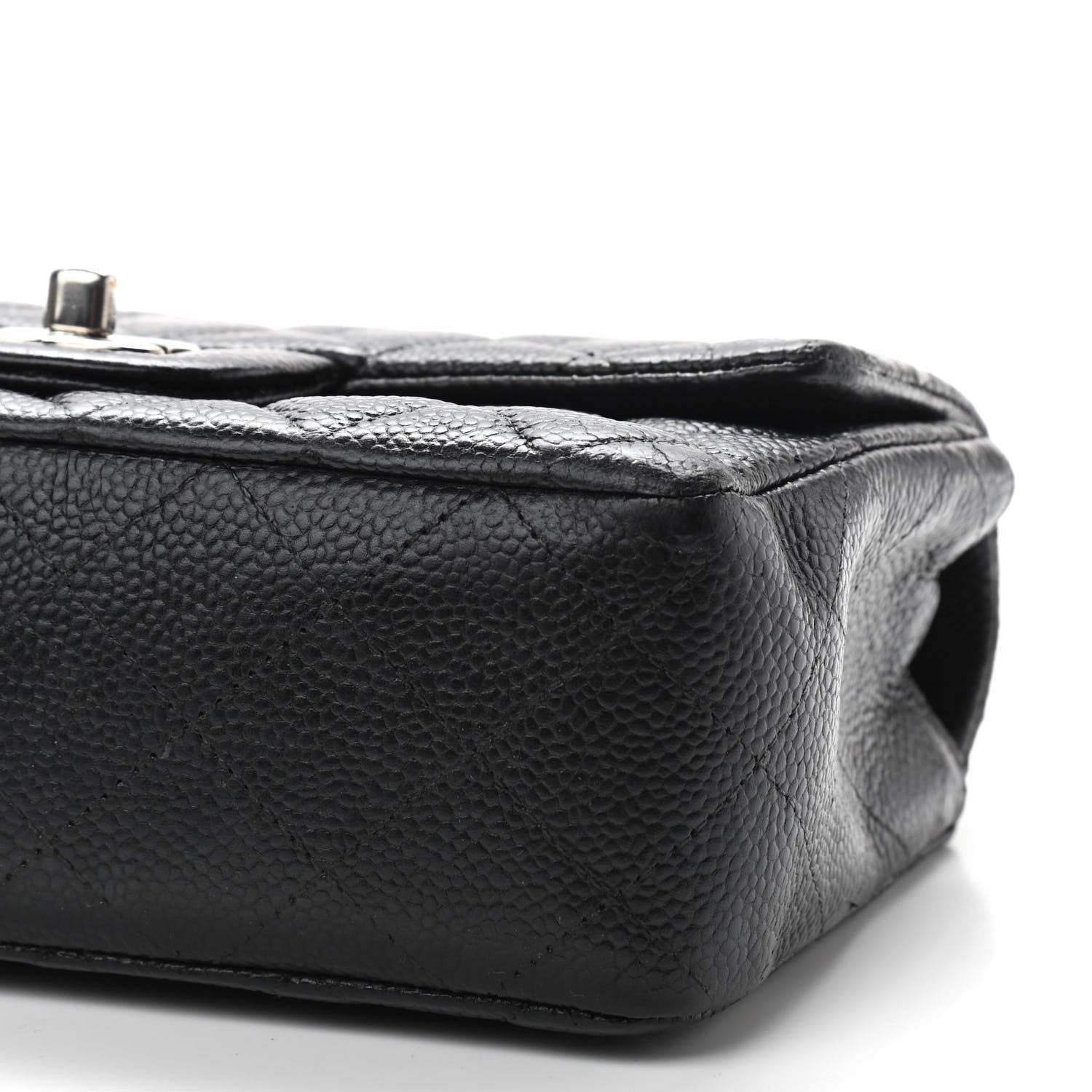 Chanel Caviar Quilted Mini Rectangular Flap Black 10 of 10