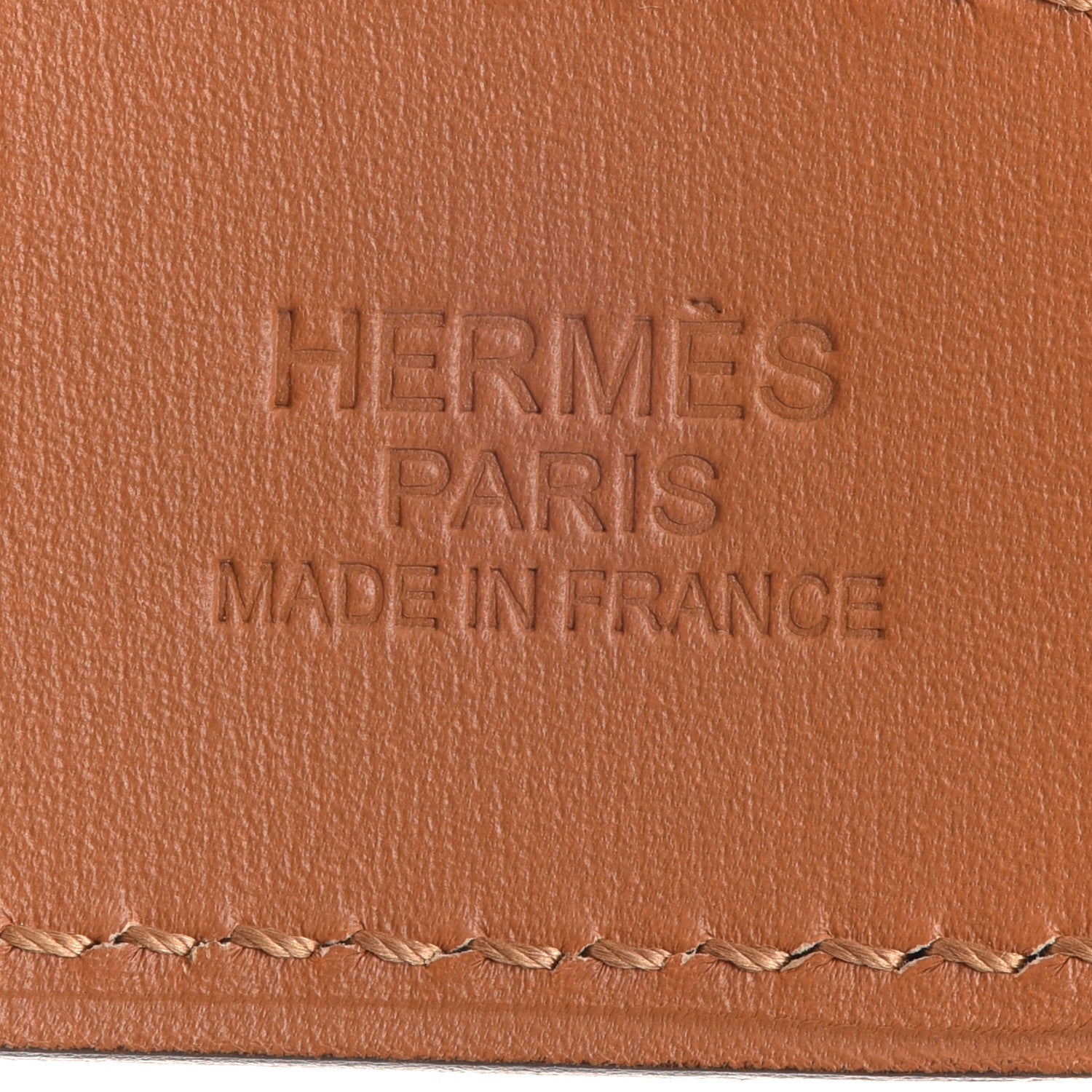 Hermes Taurillon Clemence Etriviere 32mm Belt 80 Black 3 of 7