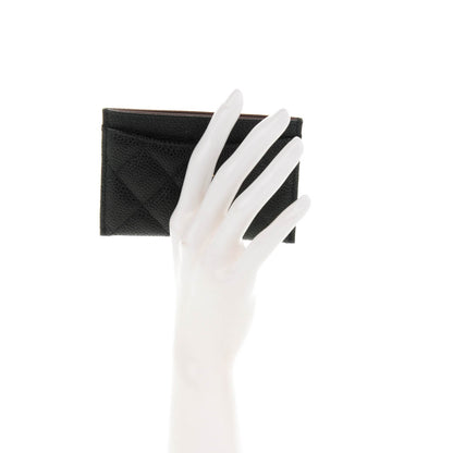 Chanel Caviar Quilted Card Holder Black 2 of 8