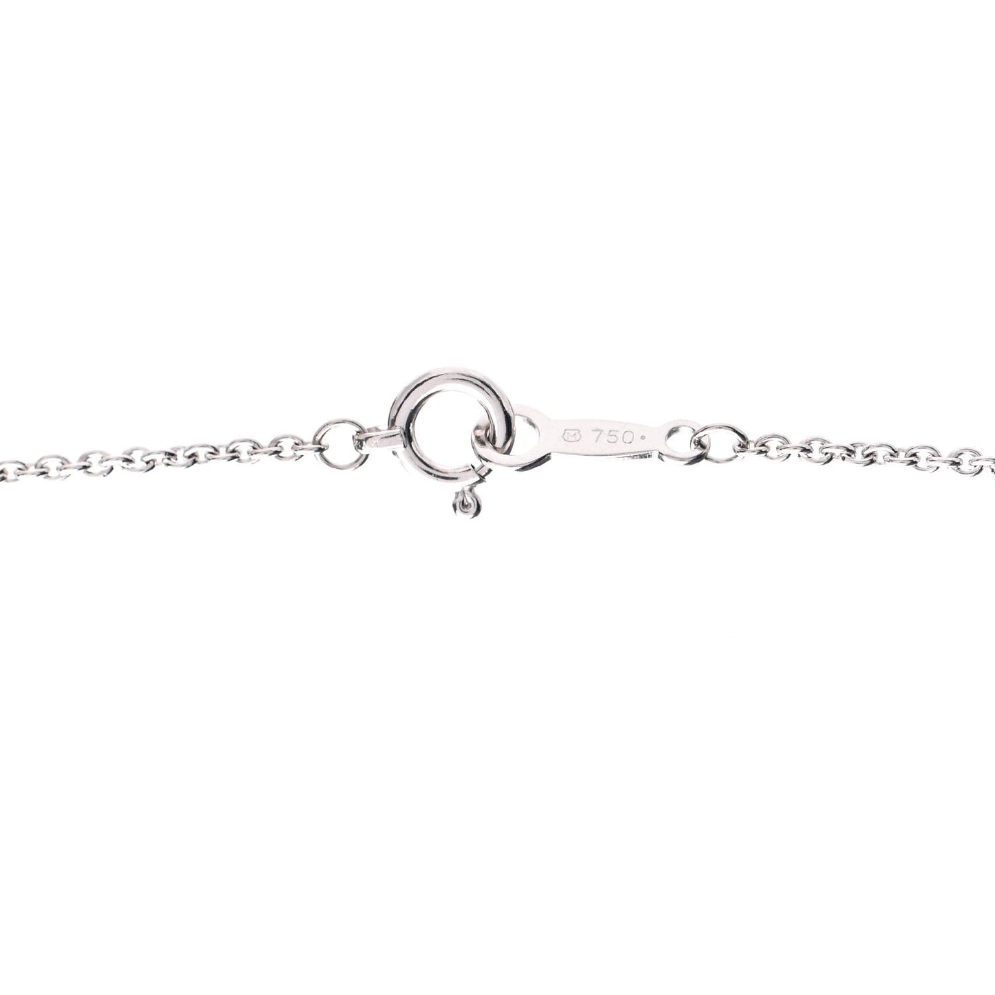 18K White Gold Diamond South Sea Pearl Three Pearl Drop Necklace