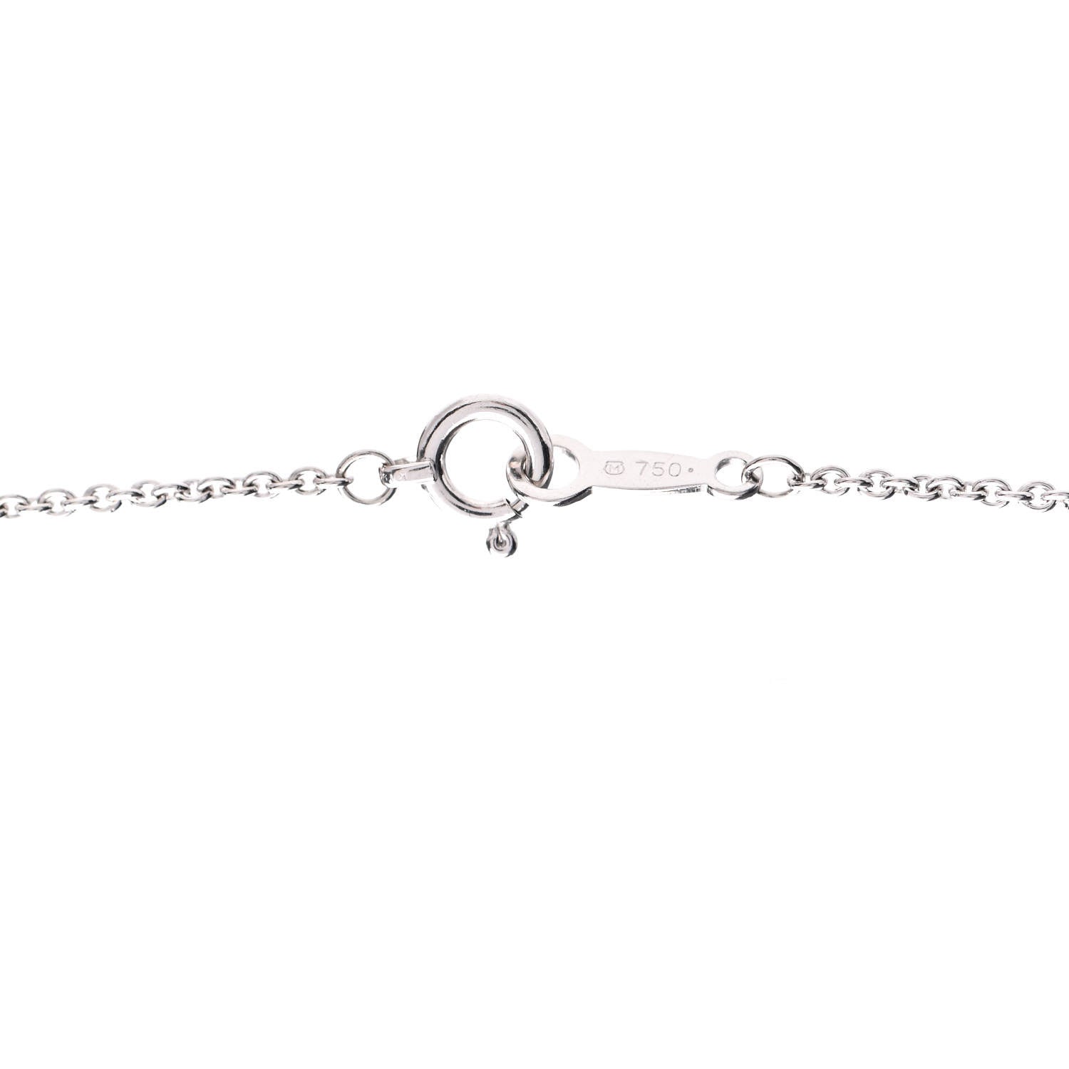 Mikimoto 18K White Gold Diamond South Sea Pearl Three Pearl Drop Necklace 3 of 3