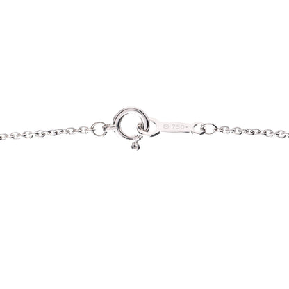 Mikimoto 18K White Gold Diamond South Sea Pearl Three Pearl Drop Necklace 3 of 3