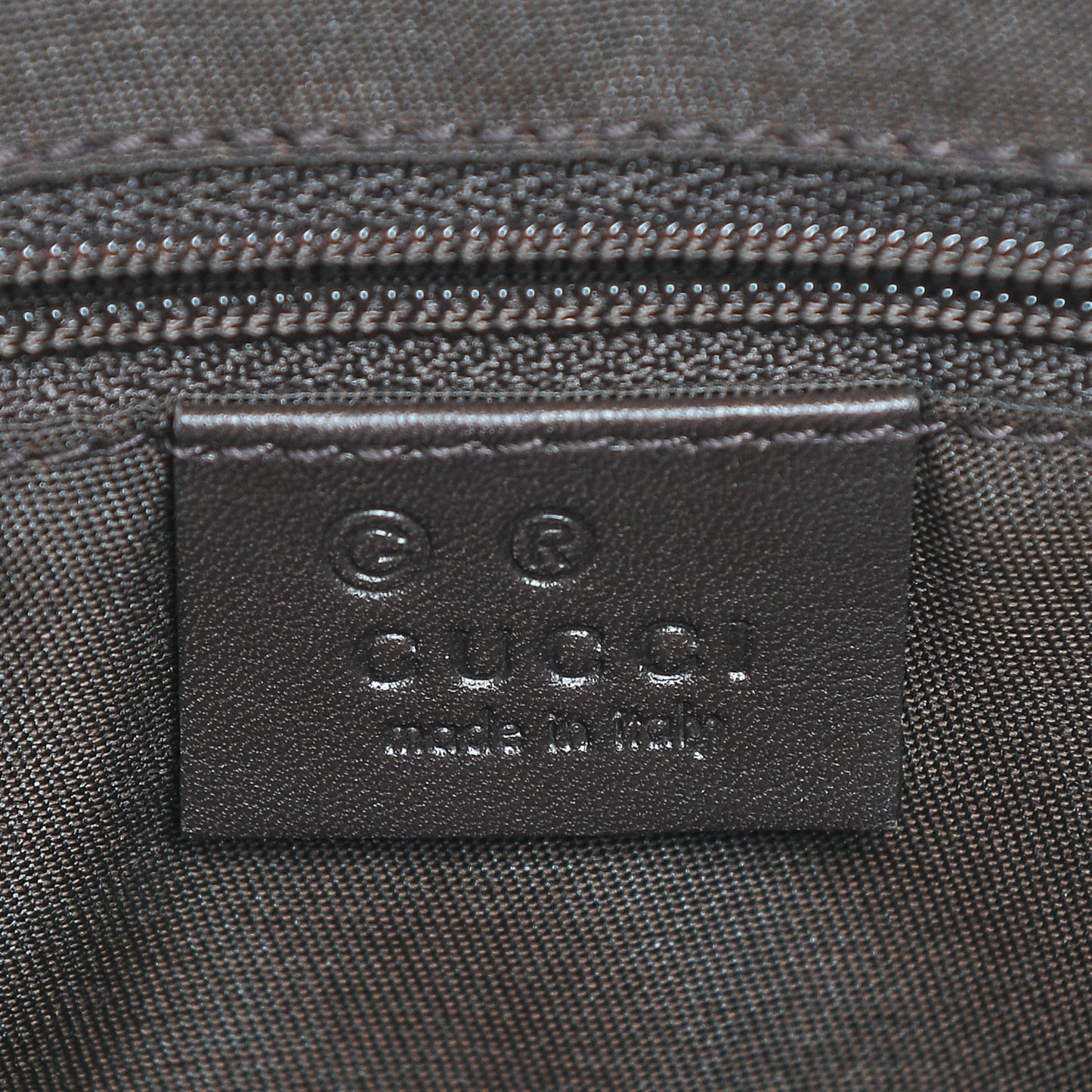 GG Plus Monogram Medium Flat Messenger Bag Dark Brown