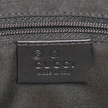 Gucci GG Plus Monogram Medium Flat Messenger Bag Dark Brown 6 of 6