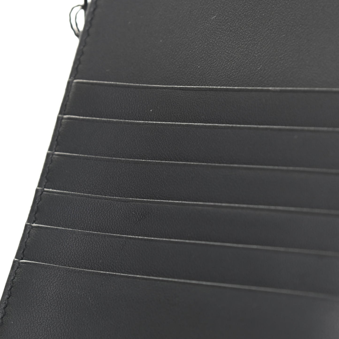 Ultra Matte Lambskin Cannage Small Lady Dior Zip Card Holder Black