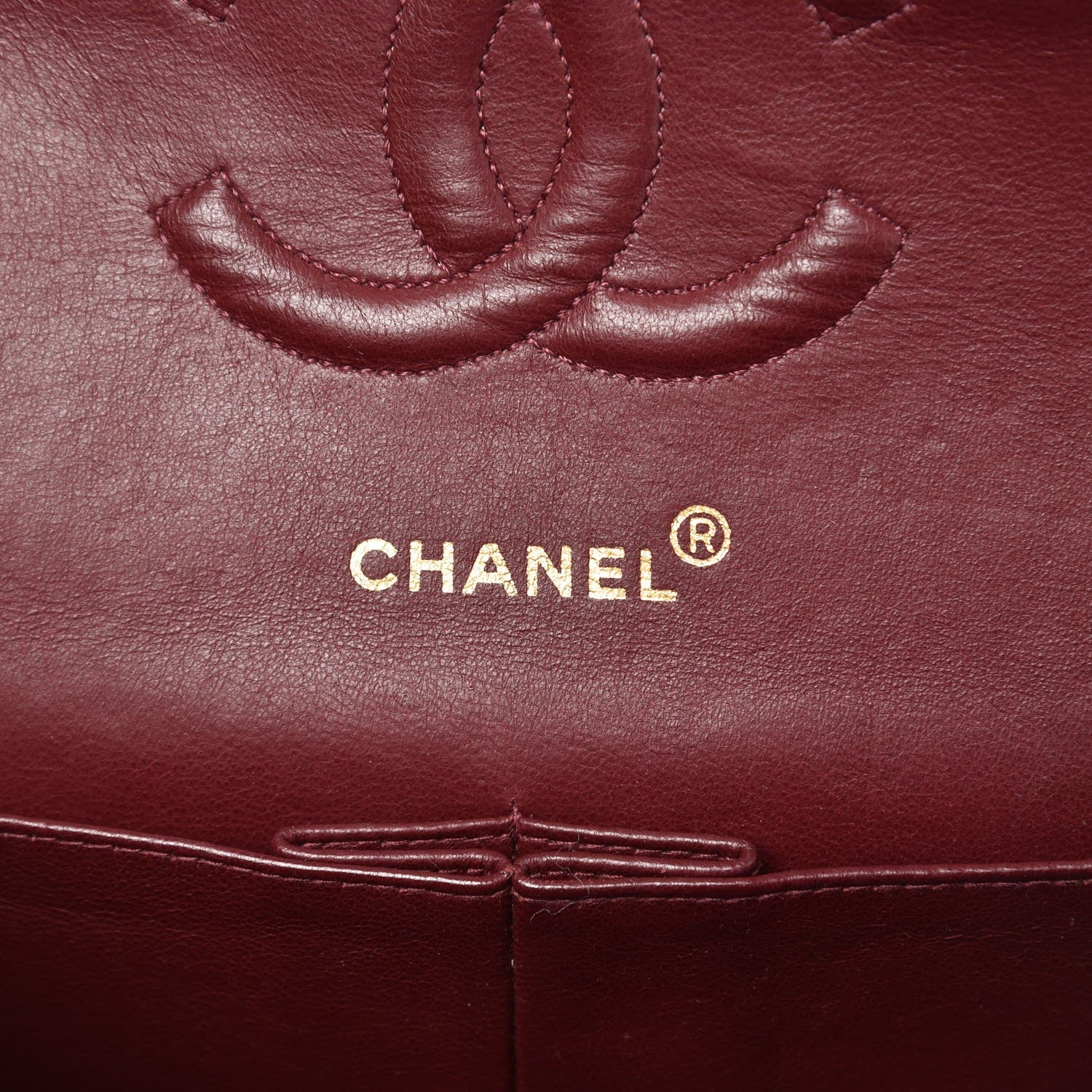 Chanel Lambskin Quilted Medium Double Flap Black 6 of 12