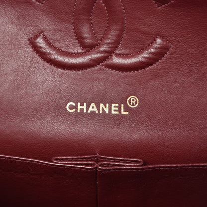 Chanel Lambskin Quilted Medium Double Flap Black 6 of 12