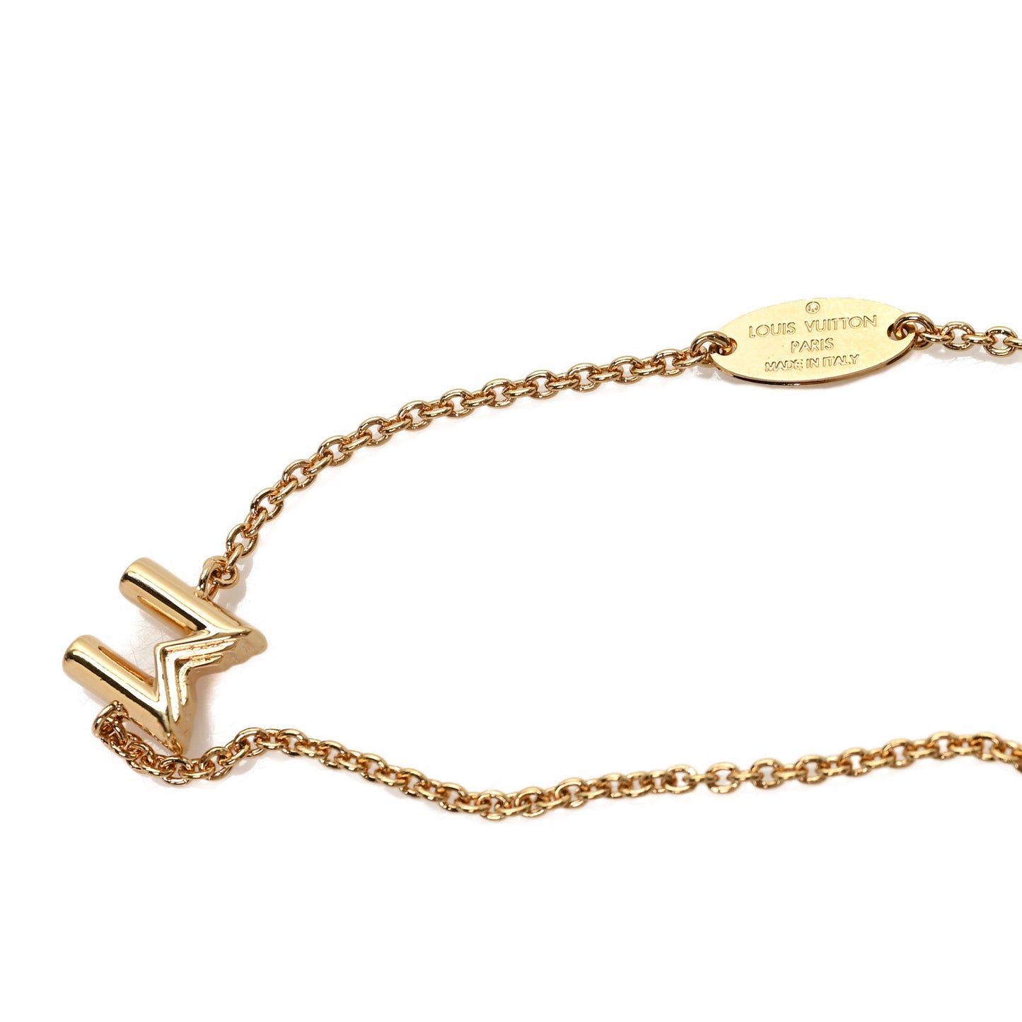 LV And Me Letter M Bracelet Gold