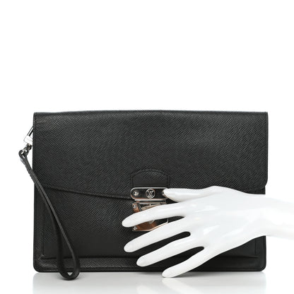 Louis Vuitton Taiga Pochette Belaia Ardoise 2 of 8