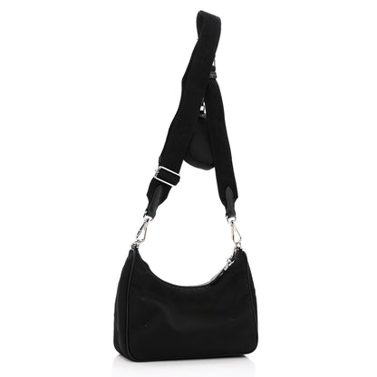 Prada Nylon Re-Edition 2005 Shoulder Bag Black 3 of 12