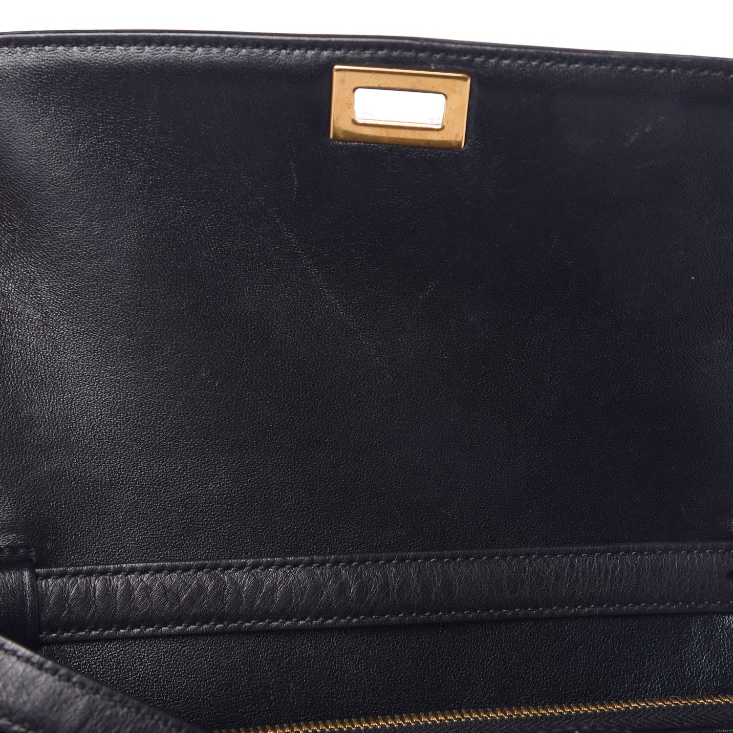 Celine Box Calfskin Medium Classic Box Flap Bag Black 8 of 17