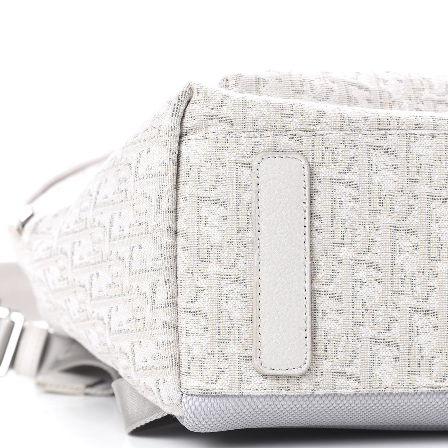 Oblique Calfskin Backpack Beige