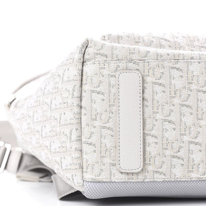 Christian Dior Oblique Calfskin Backpack Beige 8 of 11